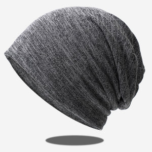 Solid Color Breathable Neutral Knitted Hat