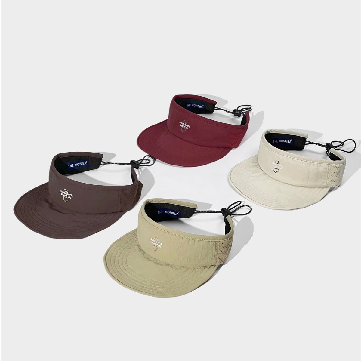Soft Brim Breathable Sweat-Absorbing Quick-Dry Sports Visor Hat