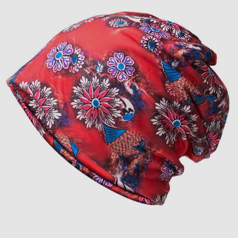 Breathable Elastic Headscarf Neck Warmer Hat