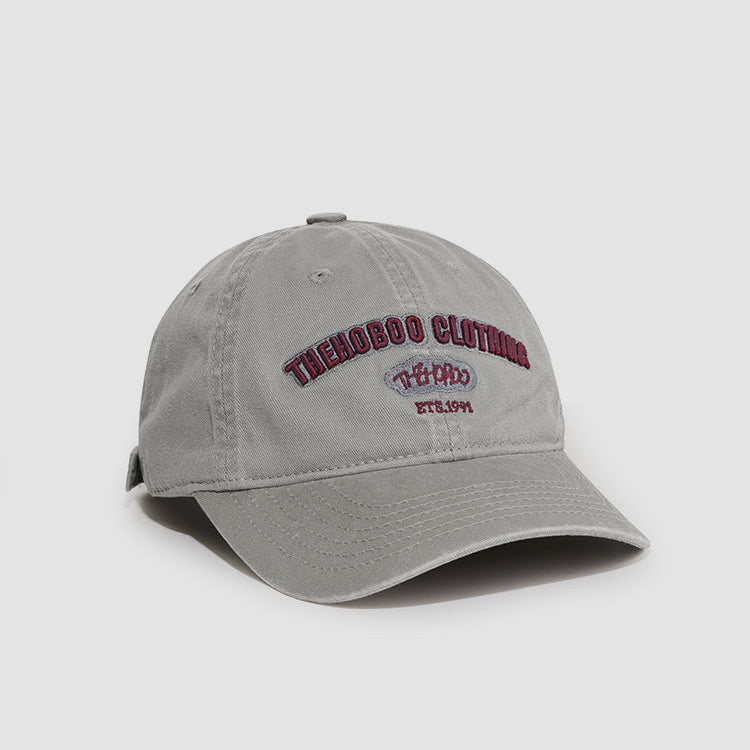 Letter Embroidered Baseball Cap