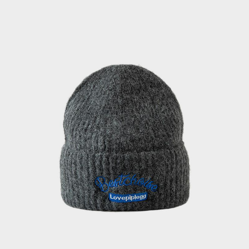 Wind Embroidered Warm Cold Hat Head Wrap Hat