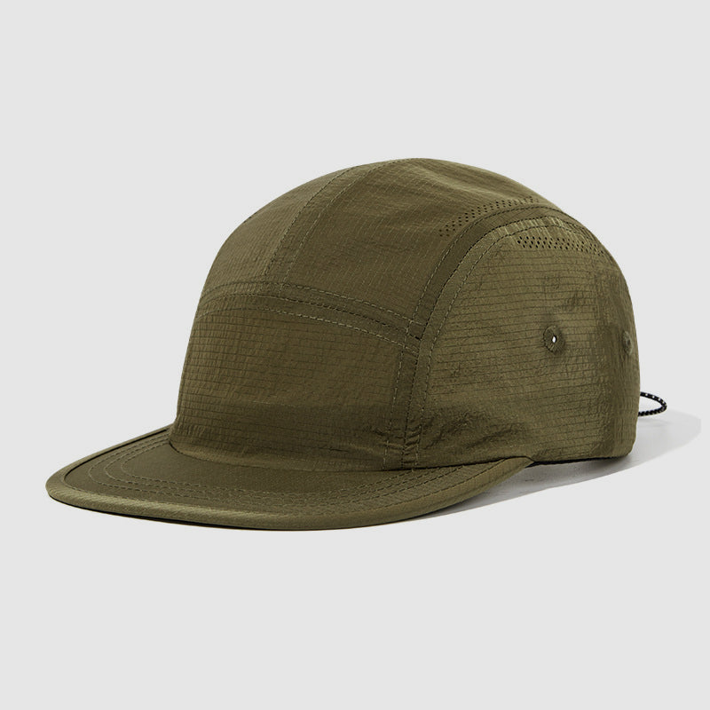 Lightweight Breathable Quick-Drying Mesh 5 Panel Cap
