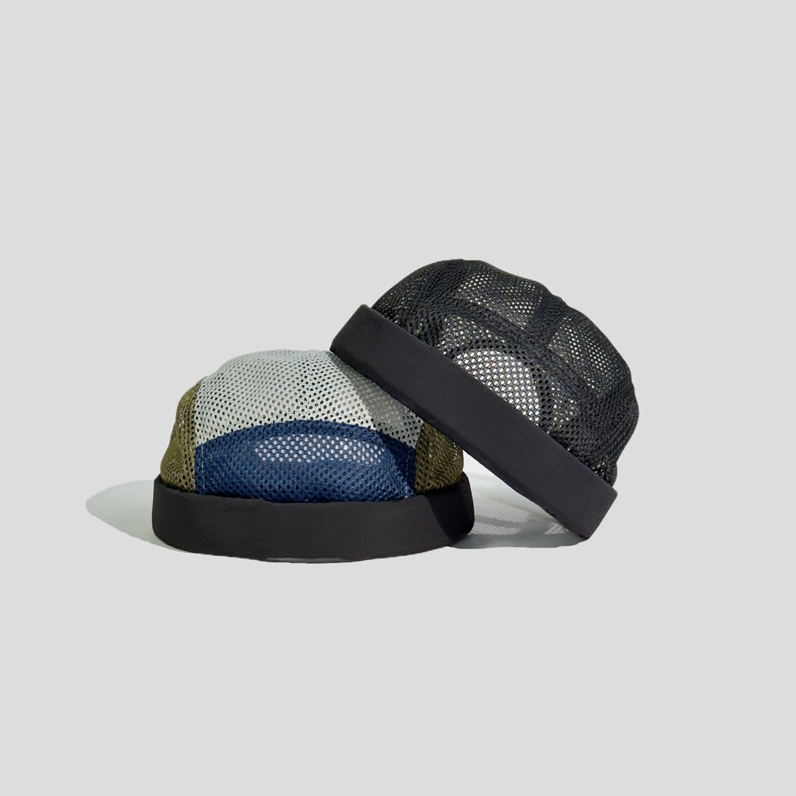 Color Block Mesh Cap