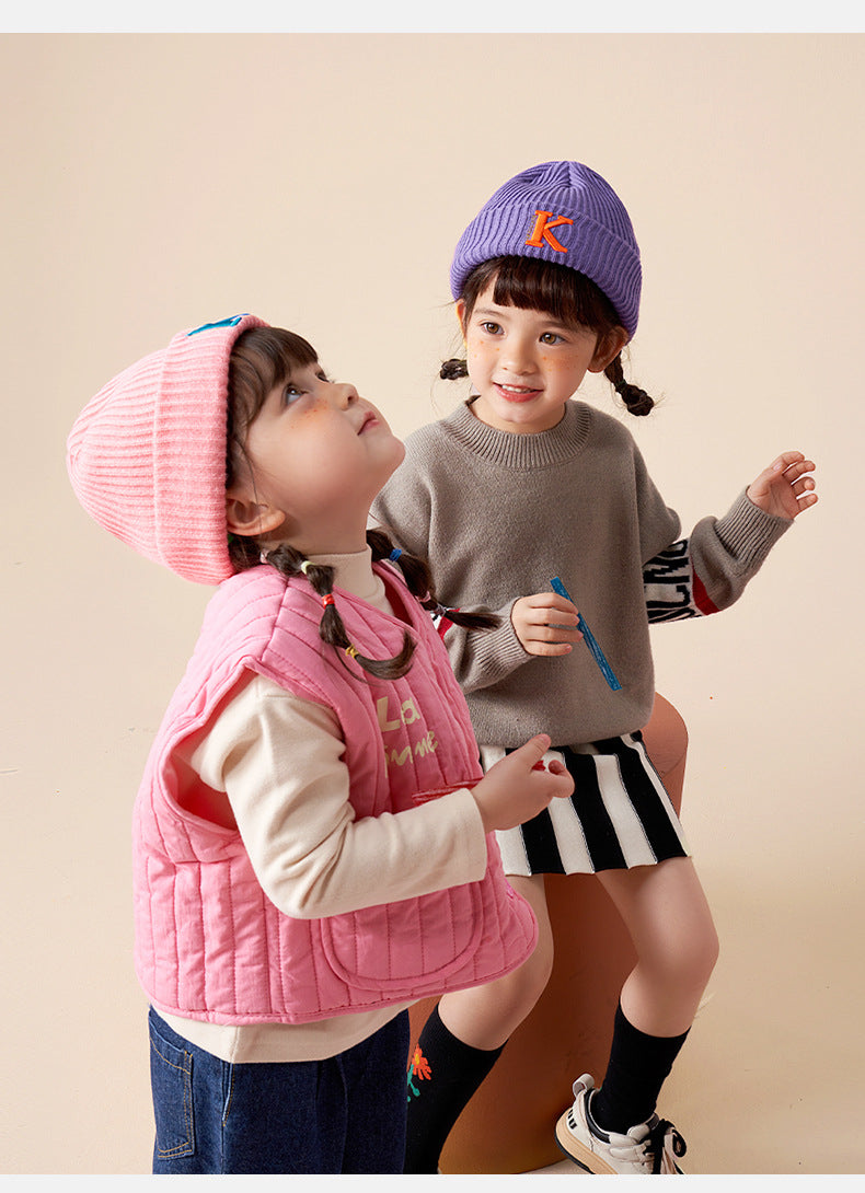 Children's Warm Knitted Anti-Pilling Beanie