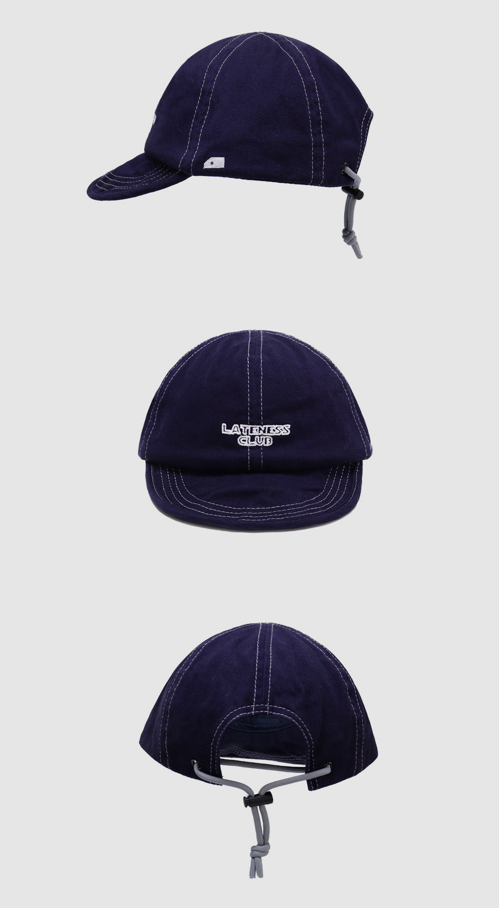 Orange Cotton Couple Baseball Cap