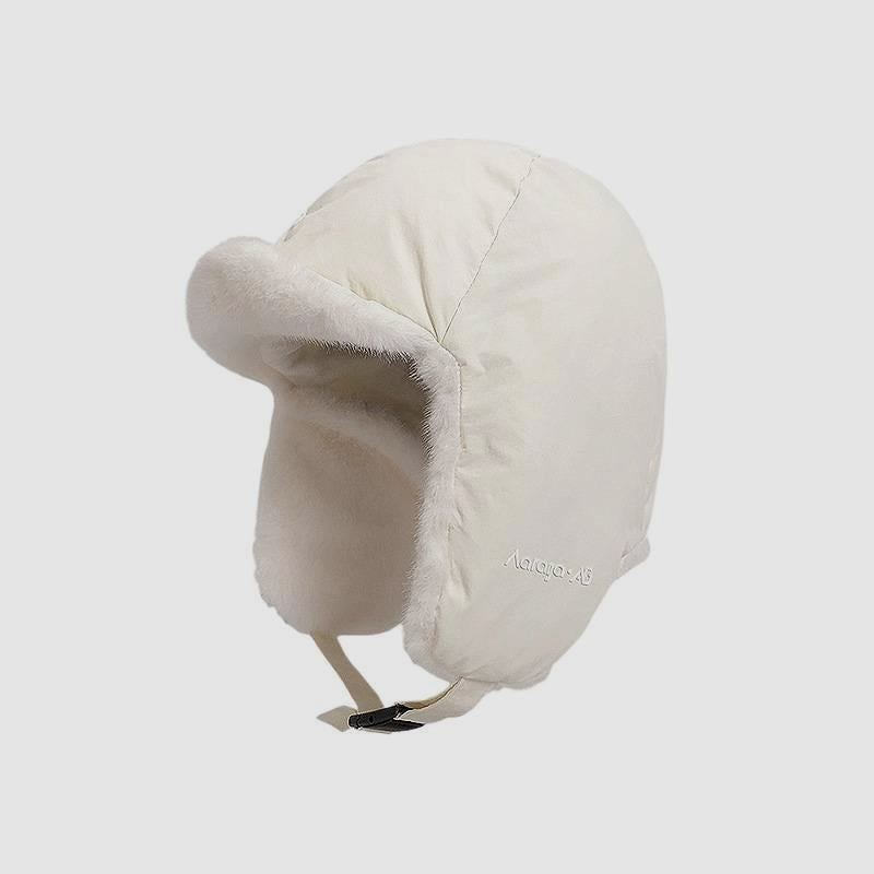 Down Cotton Warm Ear Protection Hat Cycling Windproof Helmet Liner Hat