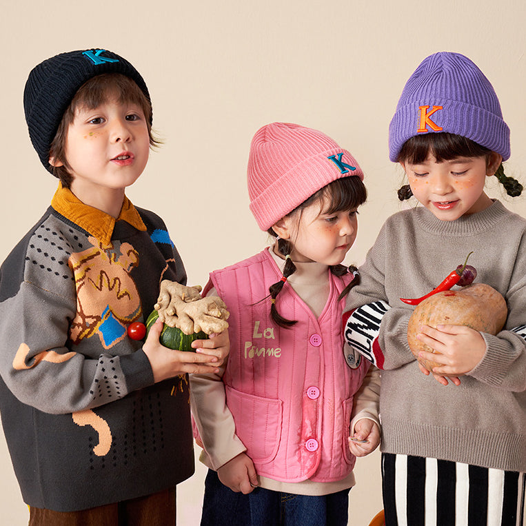 Children's Warm Knitted Anti-Pilling Beanie
