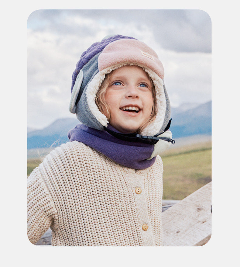 Children's Ear Protection Hat Lightweight and Warm