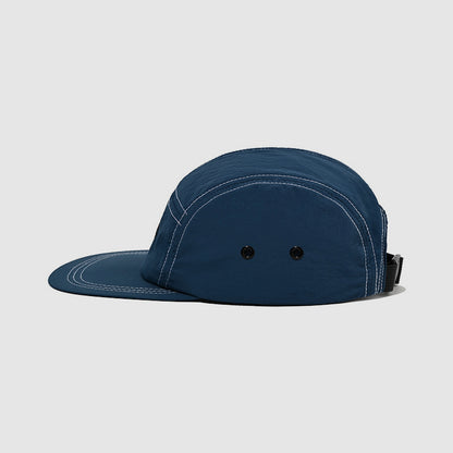 Quick-Drying Retro Open Line Waterproof 5 Panel Cap
