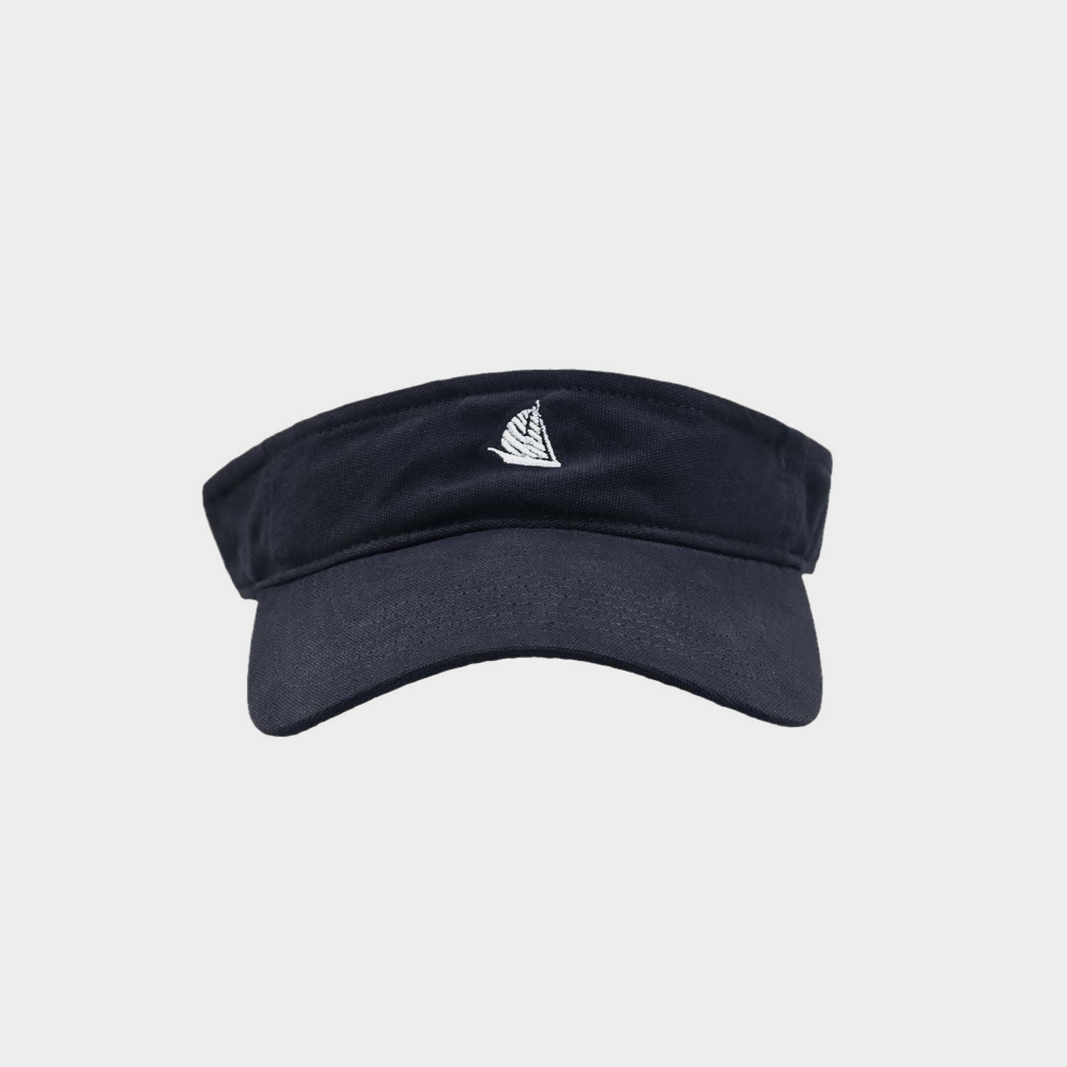 Embroidered Sailboat Visor Cap Breathable