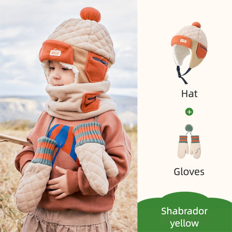 Children's Ear Protection Hat Lightweight and Warm