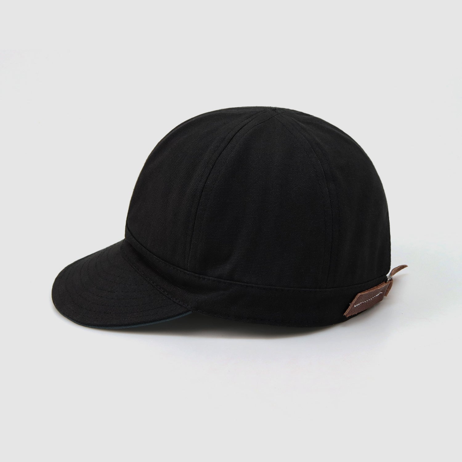 Soft Top Leather Buckle Adjustable Baseball Cap