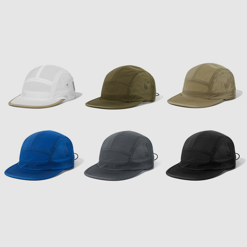 Lightweight Breathable Quick-Drying Mesh 5 Panel Cap