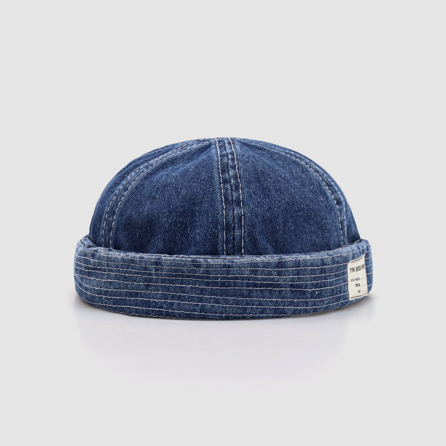 Denim Blue Cloth Label Bucket