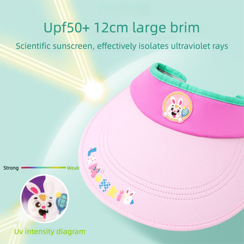 Children's Summer UV Protection Visor Hat