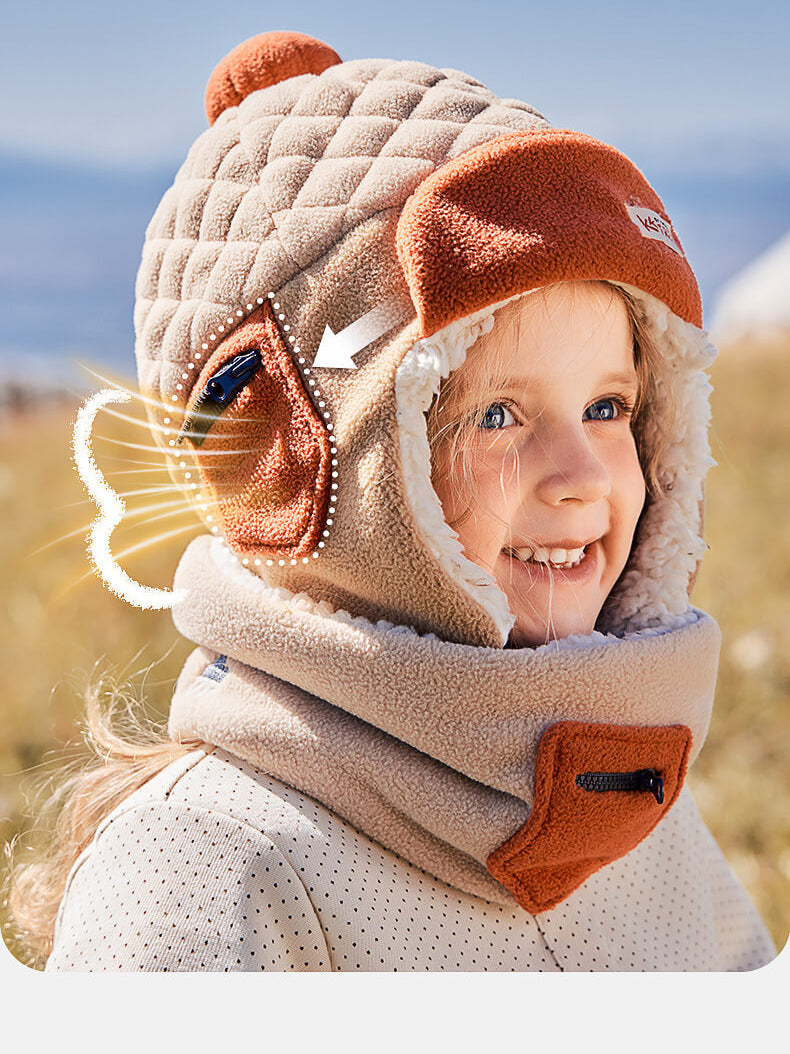 Children's Ear Protection Hat Lightweight and Warm