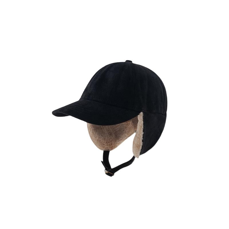 Winter Fleece-lined Outdoor Cycling Thick Windproof Warm Earflaps Cap