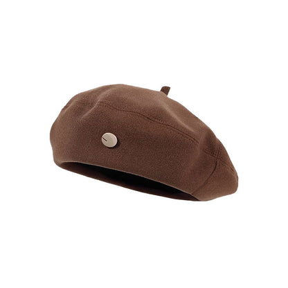 Suede Women's Warm Beret