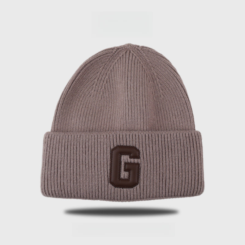 G Letters Thickened Warm Beanie