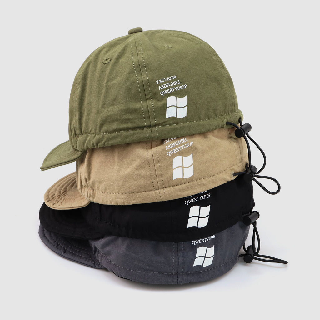 Outdoor Soft Top Drawstring Workwear Baseball Cap