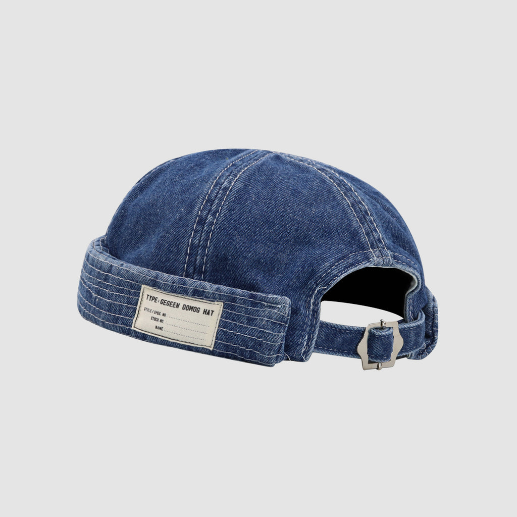 Denim Blue Cloth Label Bucket