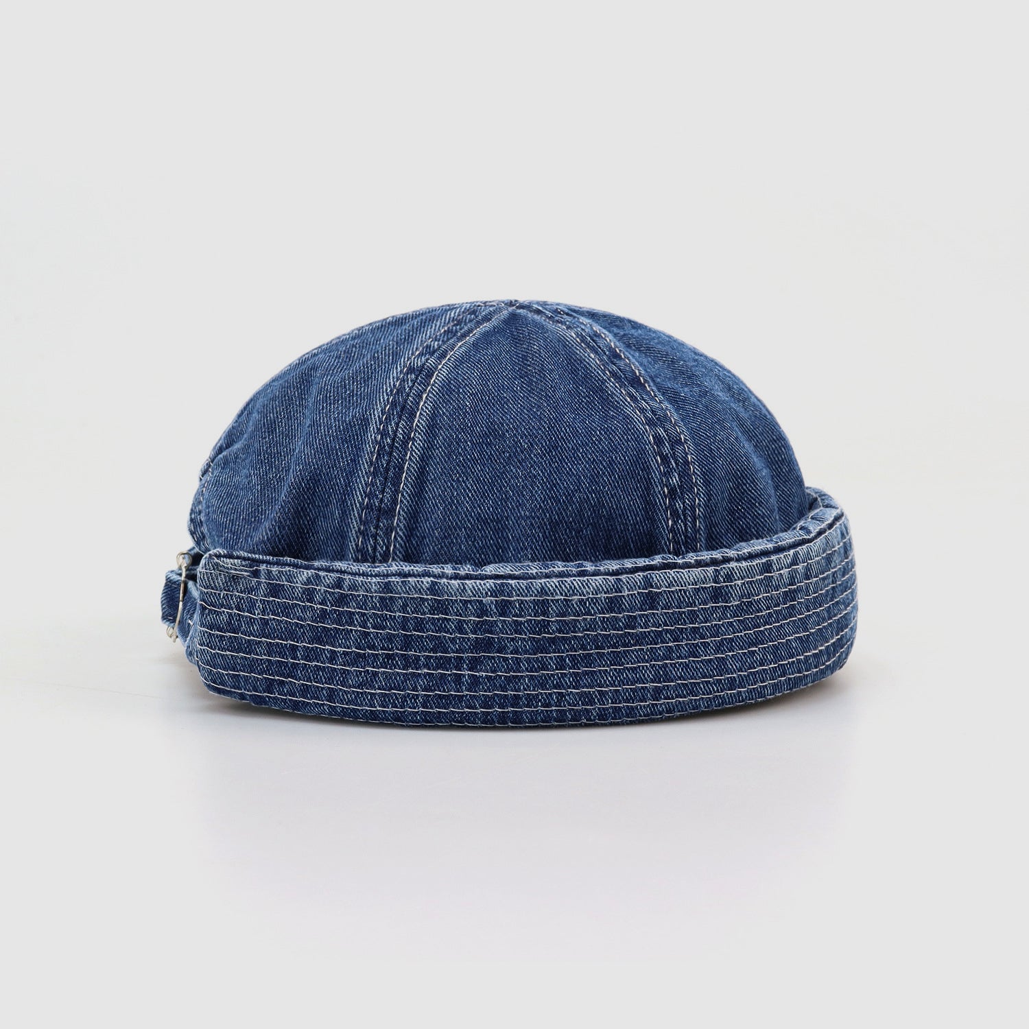 Washed Denim Curling Docker
