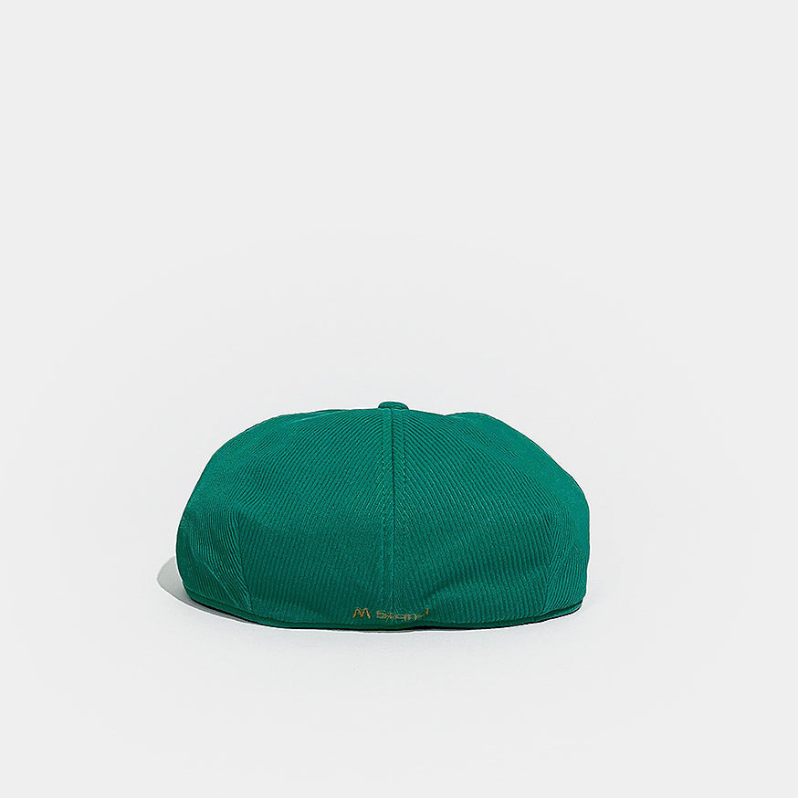 Corduroy Solid Color Flat Cap