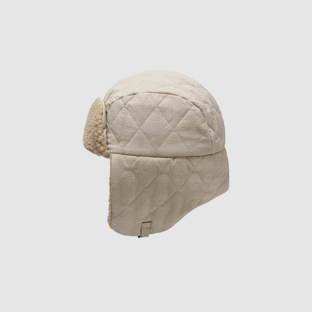 Cycling Hiking Thick Fleece Ear Flap Trapper Hat