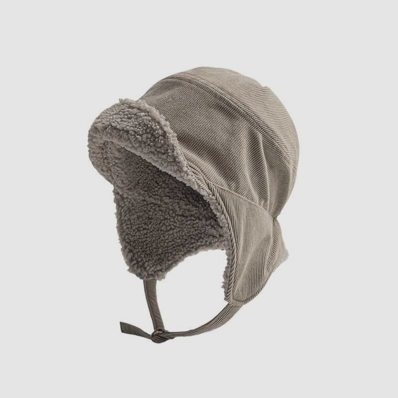 Double-Sided Wear Ear Protection Flight Hat Cycling Warm Windproof Trapper