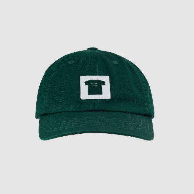 Dark Green Cotton Baseball Cap