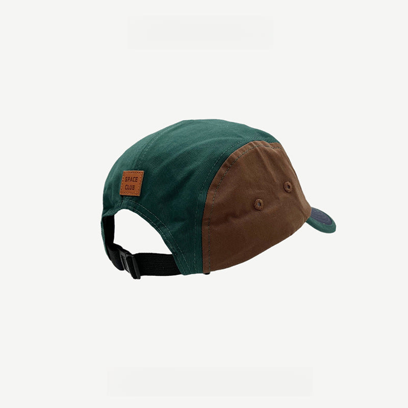Color Matching Pure Cotton 5 panel Cap
