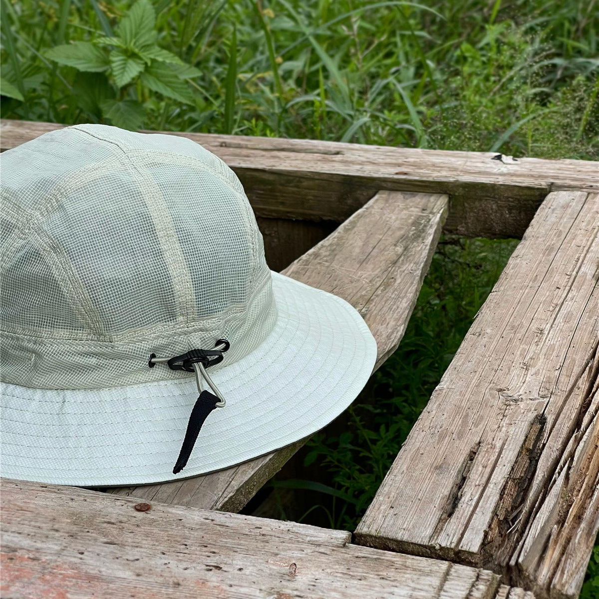 Summer Outdoor Sports Mesh Lightweight Breathable Bucket Hat