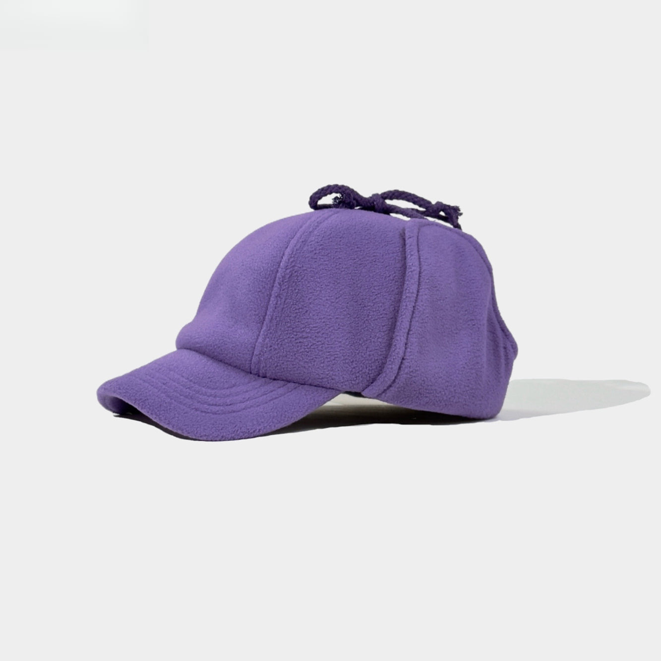 Polar fleece ear protection hat for outdoor cycling warmth