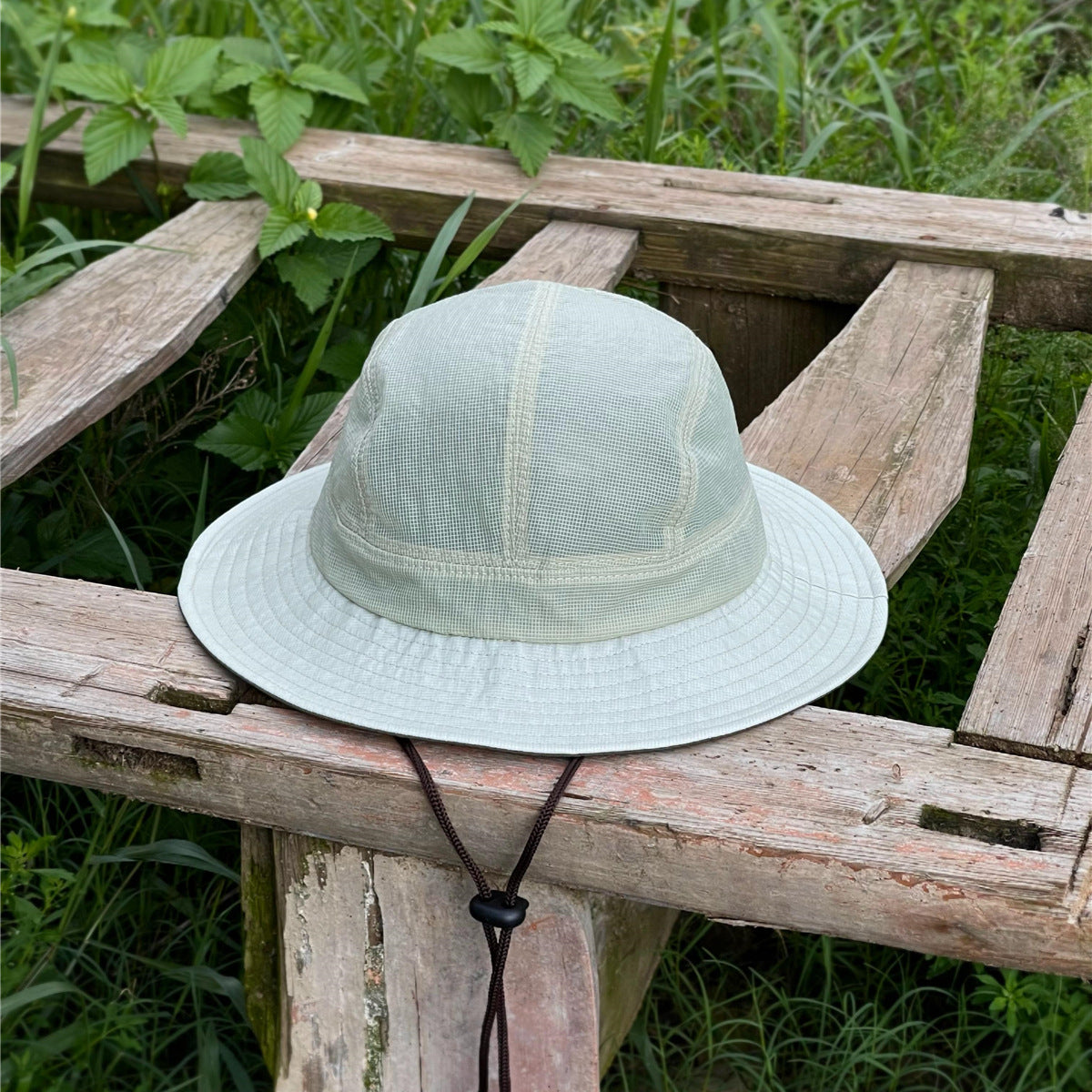 Summer Outdoor Sports Mesh Lightweight Breathable Bucket Hat
