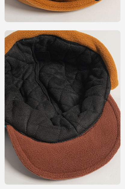 Windproof Warm Polar Fleece Earmuffs Hat Cold-Proof