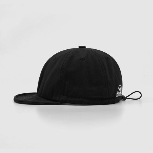 Short Brim Drawstring Baseball Cap