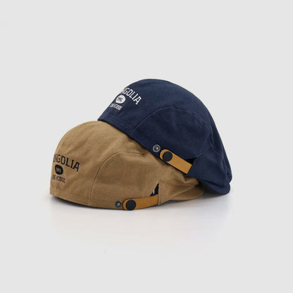 Pure Cotton Flat Cap