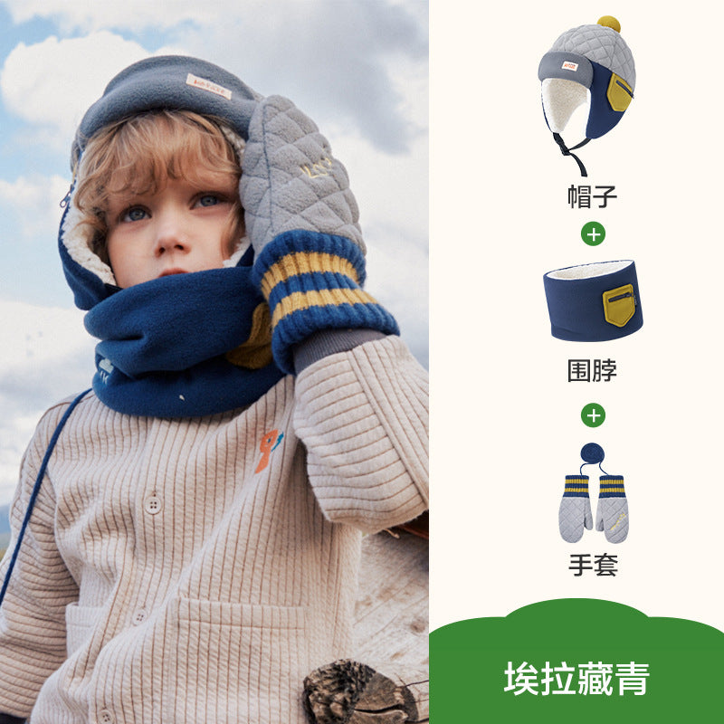 Children's Ear Protection Hat Lightweight and Warm
