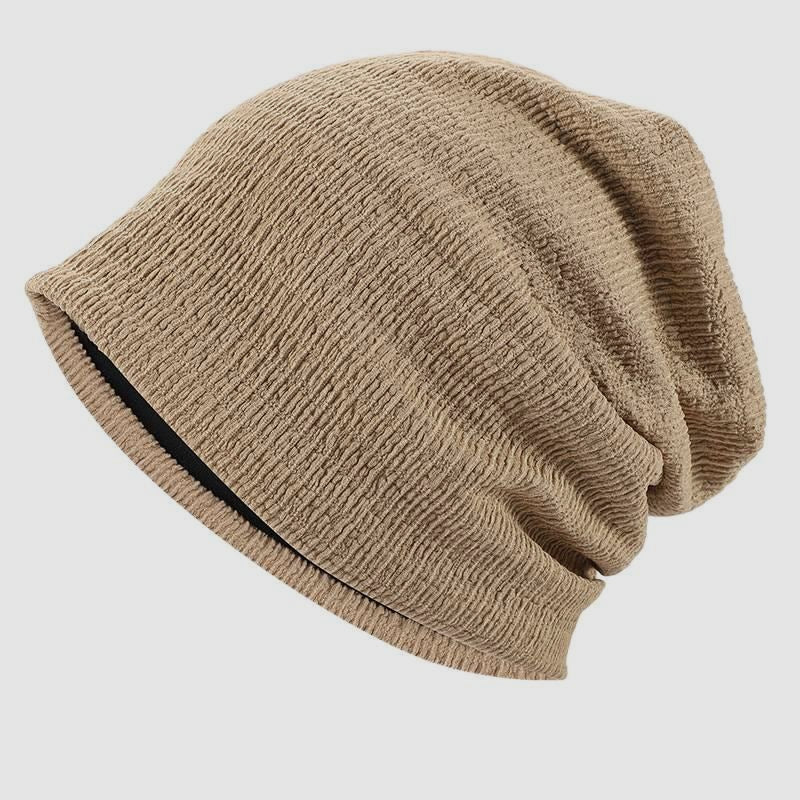 Three-Dimensional Texture Thin Personality Pile Heap Cap Beanie Hat