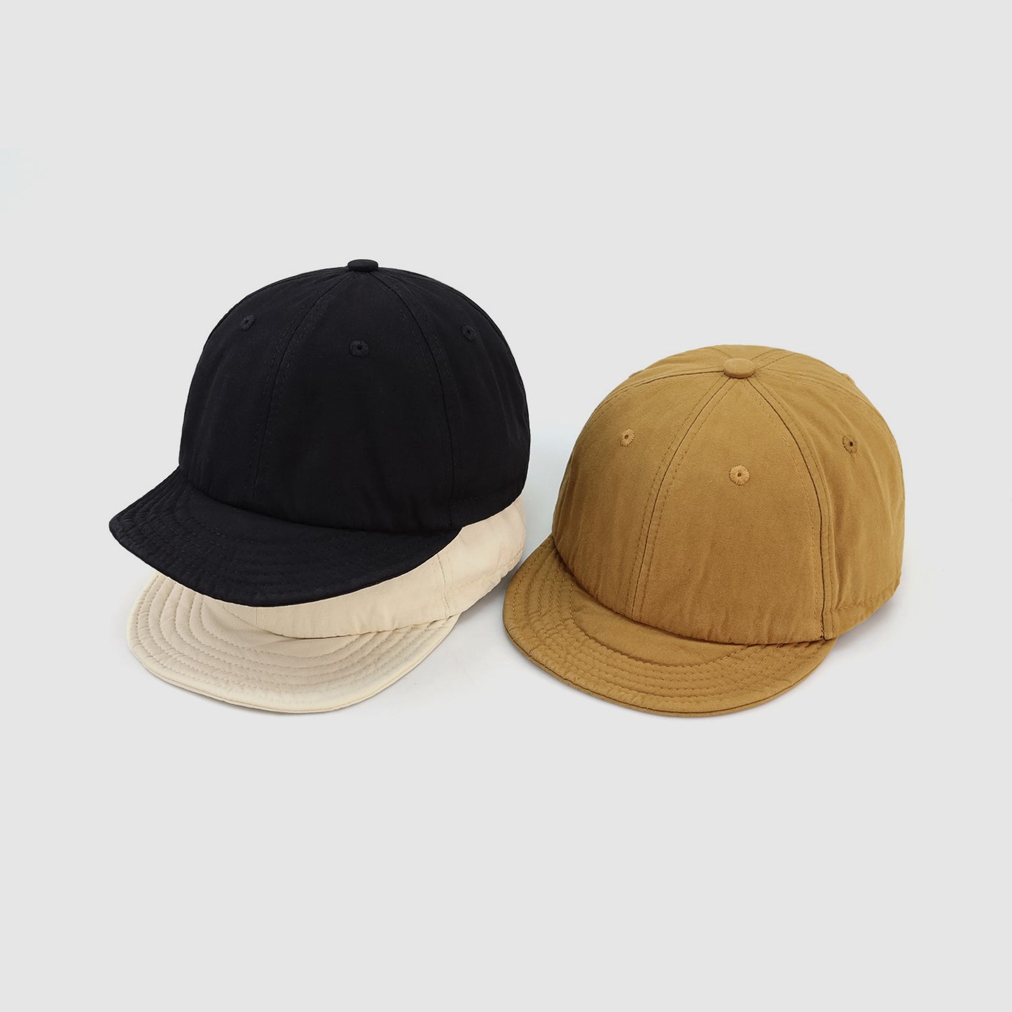 Washed Cotton Soft Top Drawstring Tooling Baseball Cap