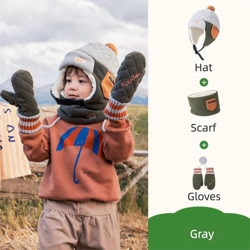 Children's Ear Protection Hat Lightweight and Warm