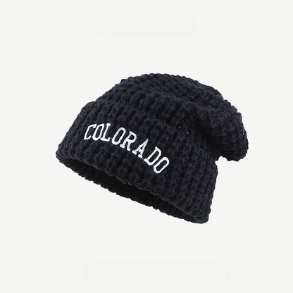 Loose Large Design Letters Beanie