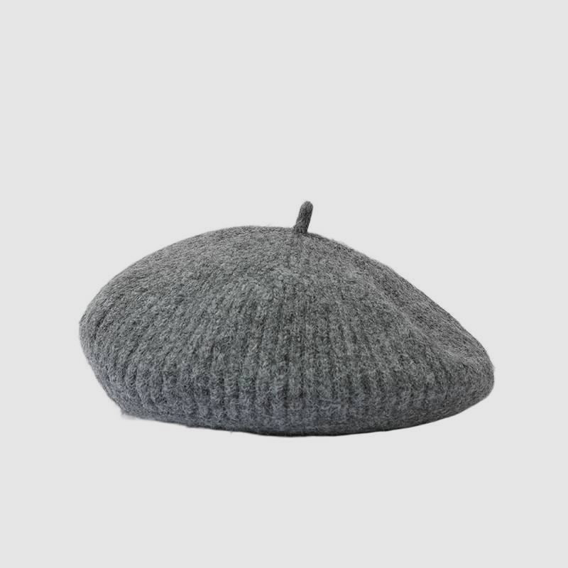 Wool Blend Minimalist Versatile Retro Beret