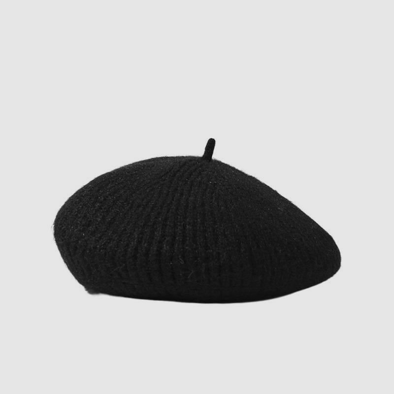Wool Blend Minimalist Versatile Retro Beret