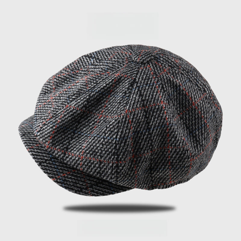 British Style Retro Newsboy Cap