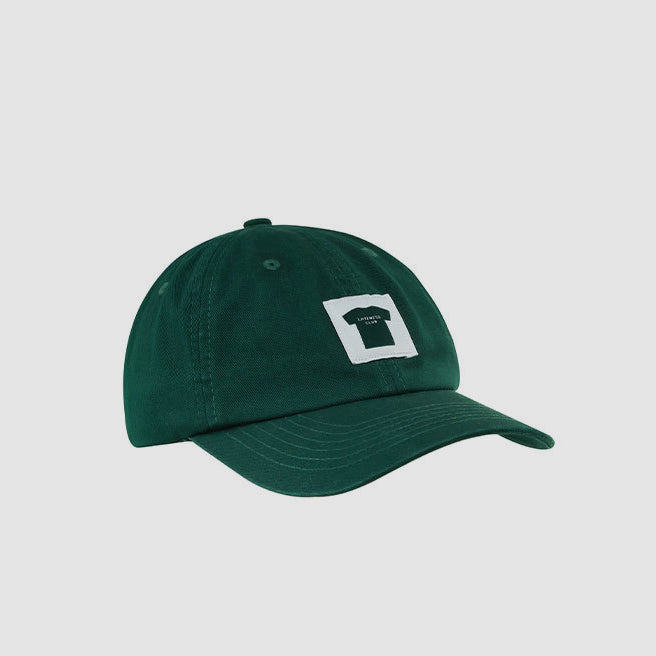 Dark Green Cotton Baseball Cap