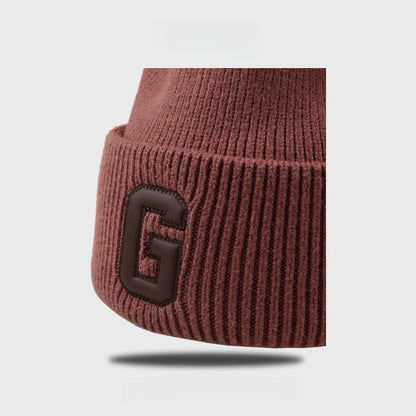 G Letters Thickened Warm Beanie