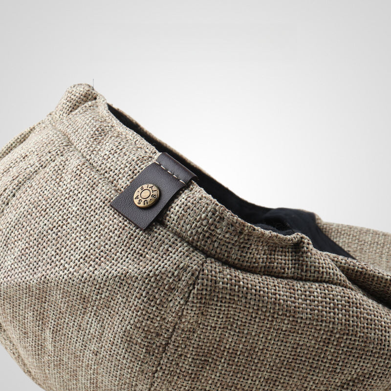 Berretto con visiera traspirante sottile da uomo per esterni