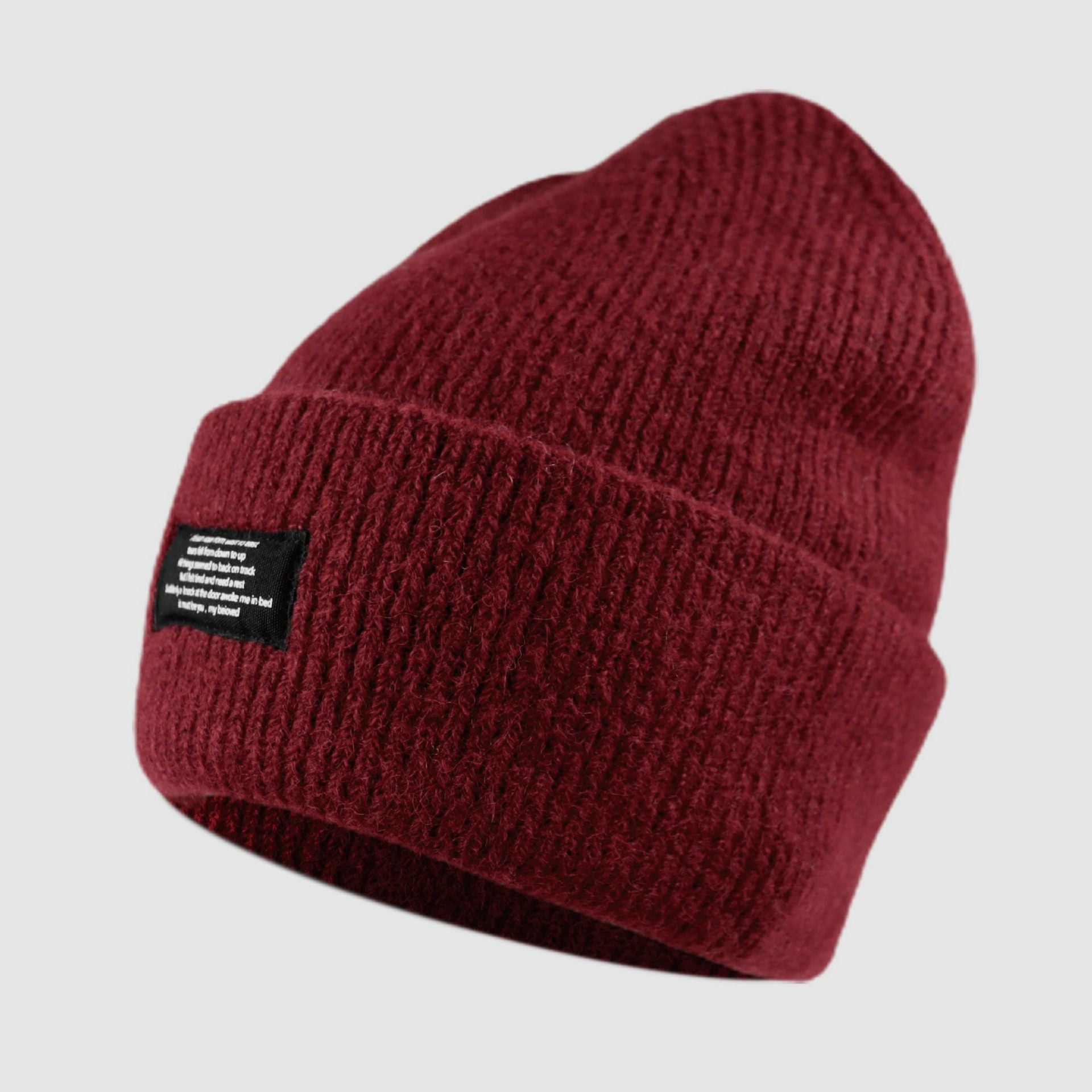 Outdoor Knitted Wool Blended Beanie