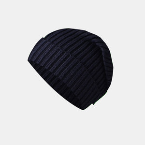Core-spun Yarn Wool Ski Hat Solid Color Warm Head Wrap Hat